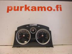 Kuva 1: mittaristo tydellinen, Opel Astra H 2.0i 16V Turbo 5 HB