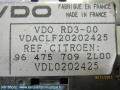 Radio cd / käyttöpaneeli RD3-00 Citroen xsara picasso