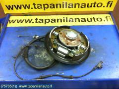 Kuva 1: Pyrlaakeripes taka oikea, Fiat panda 04->>