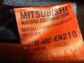 turvavyö etu vasen   Mitsubishi Lancer mk6 95-00