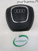 Kuva 1: air-bag kuljettajan turvatyyny, Audi A4 (8E) 2.0 TDi 4x4 Farm