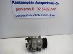 Kuva 1: ilmastoinnin kompressori, Volkswagen Golf V 1.4i 16V 5 HB