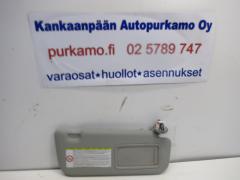 Kuva 1: aurinkolippa hik.suoja oikea, Toyota Auris 1.6i Valvematic 5 HB