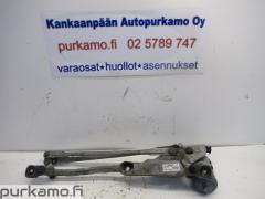 Kuva 1: tuulilasin pyyhkimen mekanismi, Ford Fiesta 1.4 TDCi 3 HB