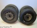 rengassarja + vannesarja talvi nasta 15"  Mazda 6 (GY) 1.8i 16V Farm 