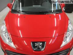 Kuva 1: konepelti, Peugeot 207 1.4i 16V 5 HB